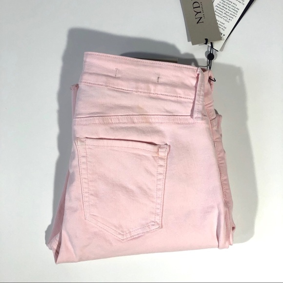 NYDJ Denim - NWT NYDJ Mid Rise Stretch Pink Sheri Ankle Jeans